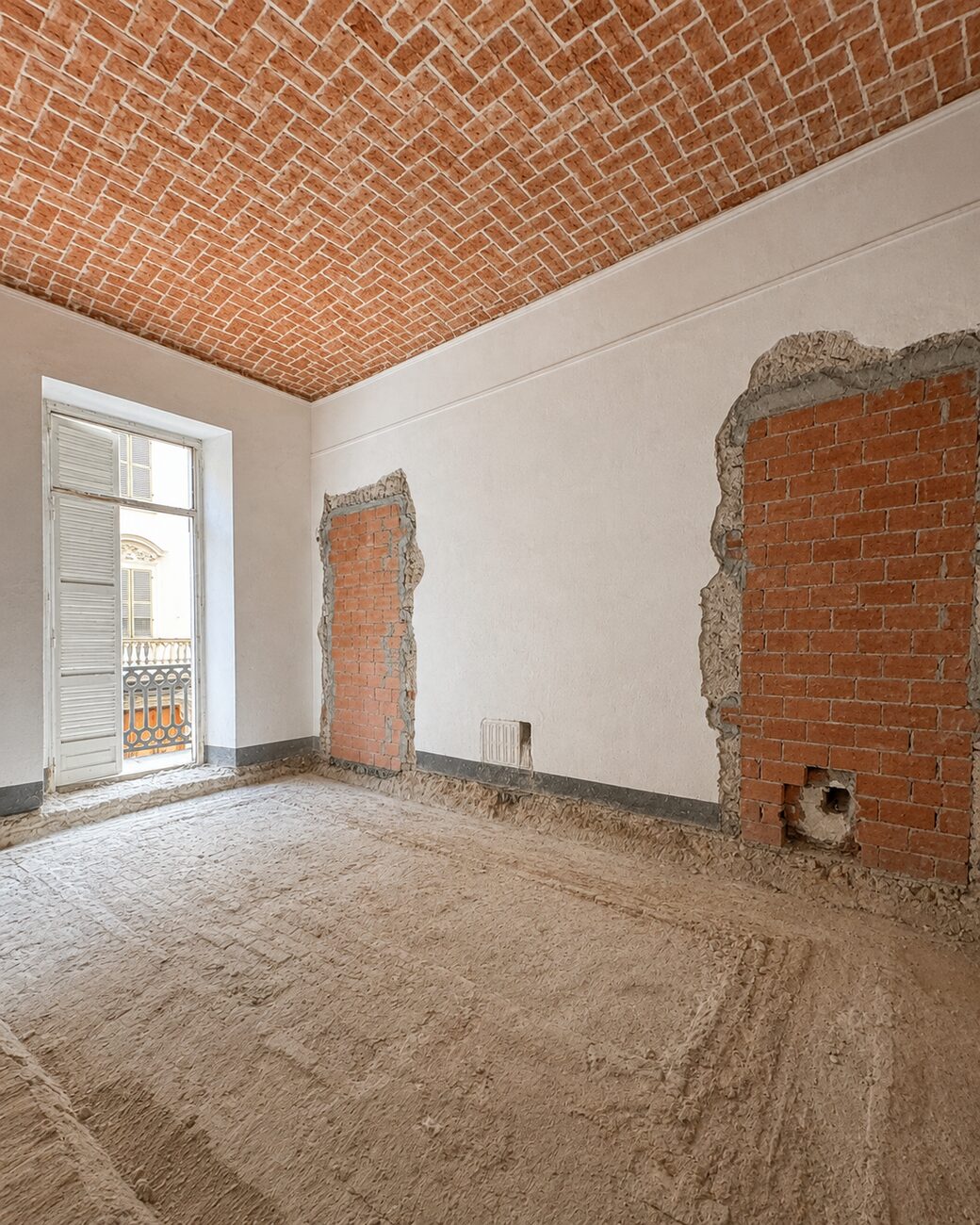 Appartamenti, pavimentazione: fase 5