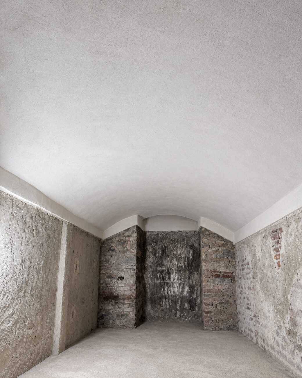Cantine, soffitti: volta finita in calce